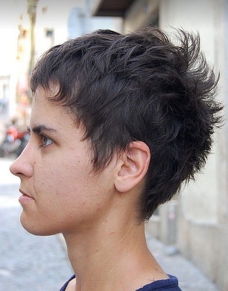 cieniowane fryzury krótkie uczesanie damskie zdjęcie numer 69A
